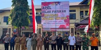 Jasa Raharja Cabang Parepare Hadiri Apel Gelar Pasukan Operasi Patuh Pallawa Tahun 2025 di Polres Parepare di Polres Parepare