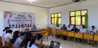 Edukasi Sejak Dini, Jasa Raharja Gelar Program PPKL di SD Inpres Wae Rii Kabupaten Manggarai di SD Inpres Wae Rii Kabupaten Manggarai