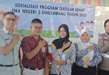 Generasi Muda, Garda Depan Keselamatan Jalan Raya: Jasa Raharja Gelar Safety Campaign di SMA Negeri 2 Singkawang di SMA Negeri 2 Singkawang