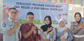 Generasi Muda, Garda Depan Keselamatan Jalan Raya: Jasa Raharja Gelar Safety Campaign di SMA Negeri 2 Singkawang di SMA Negeri 2 Singkawang