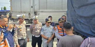 Upaya Keselamatan Lalu Lintas, Jasa Raharja Cabang Cirebon Sosialisasi Keselamatan Lalu Lintas di Rest Area Tol Kanci – Pejagan Kab Cirebon jasa raharja jabar