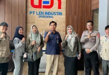 Perkuat Sinergi dengan Pengusaha Pemilik Kendaraan Operasional, Jasa Raharja Bersama Tim Pembina Samsat Kawaluyaan Kunjungi PT.LEN jasa raharja jabar