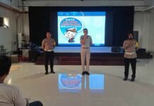 Jasa Raharja Bekasi dan Satlantas Metro Bekasi Kota Sosialisasikan Keselamatan Lalu Lintas di SMAK St. John Harapan Indah jasa raharja jabar