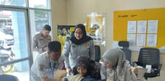 Jasa Raharja Cabang Cirebon Gelar Pelatihan Pertolongan Pertama Gawat Darurat (PPGD) di Kec Lemahwungkuk Kota Cirebon jasa raharja jabar