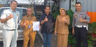 Perkuat Sinergi, Jasa Raharja Bandung Bersama Tim Pembina Samsat Soekarno Hatta Kunjungi Perusahaan Pemilik Kendaraan jasa raharja jabar