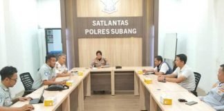 Jasa Raharja Purwakarta Mengadakan Forum Komunikasi Lalu Lintas Subang Membahas Program Keselamatan Di Dua Wilayah Prioritas jasa raharja jabar