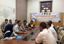 Jasa Raharja Surakarta Laksanakan Forum Komunikasi Lalu Lintas Mengenai Keselamatan Berkendara Bus dan Truk jasa raharja jateng