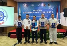 Kepala Kantor Wilayah Jasa Raharja Kalbar Hadiri Muscab Gapasdap DPC Kubu Raya, Dukung Penguatan Keselamatan Transportasi Air jasa raharja kalbar
