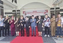 Dukung Kepolisian, Jasa Raharja Singkawang Hadiri Upacara HUT Bhayangkara ke-79 di Kantor Wali Kota jasa raharja kalbar