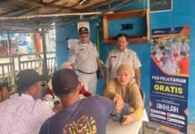 Jasa Raharja Gelar Penyuluhan Keselamatan dan Pengobatan Gratis untuk Pengemudi Angkutan Umum di Amuntai jasa raharja kalsel