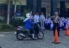 Jasa Raharja Kalsel Hadiri Apel Bersama dan Gelar Safety Riding di MAN Insan Cendekia Tanah Laut jasa raharja kalsel
