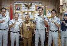 Bupati Tapin Terima Kunjungan Jasa Raharja Kalsel untuk Tingkatkan Keselamatan Lalu Lintas jasa raharja kalsel