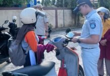 Jasa Raharja Kanwil Kalimantan Timur Gelar Operasi Gabungan di Samsat Batakan Balikpapan jasa raharja kaltim