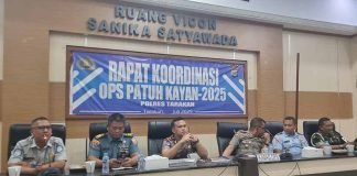 Sinergi Keselamatan Jalan, Jasa Raharja Cabang Tarakan Hadiri Koordinasi Operasi Patuh Kayan 2025 jasa raharja kaltim