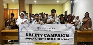 Jasa Raharja Cabang Tarakan dan Dishub Kaltara Gelar Safety Campaign di Tana Tidung, Tingkatkan Kesadaran Keselamatan Berkendara jasa raharja kaltim