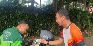 Jasa Raharja Kanwil Kepri Sosialisasikan Pemutihan Pajak Kendaraan Bermotor Dalam Kegiatan Senam Sehat dan Jalan Santai jasa raharja kepri