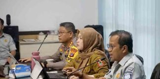 Kakanwil Jasa Raharja dan Dirlantas Polda Kalsel Hadiri Rapat Penyampaian RAK-LLAJ 2024–2028 di Bappeda Provinsi jasa raharja kalsel