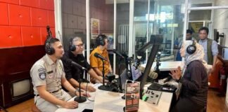 Jasa Raharja dan Samsat Penajam Ajak Masyarakat Peduli Keselamatan serta Taat Bayar Pajak Kendaraan melalui Onix Radio melalui Onix Radio