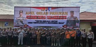 Jasa Raharja Watampone Hadiri Apel Gelar Pasukan Operasi Patuh Pallawa 2025 Bersama Polres Bone jasa raharja sulsel