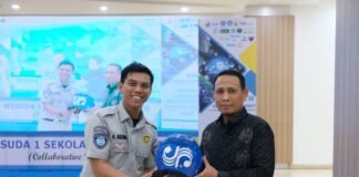 Jasa Raharja Sulsel Gaungkan Keselamatan Berlalulintas di Youth Coding Achievement 2025