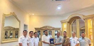 Jasa Raharja Sumbar Bersama Mitra Terkait Audiensi Kepada Wali Kota Padang jasa raharja sumbar
