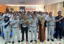 Jasa Raharja Sumatera Utara Peringati Hari Anak Nasional 2025 100 Siswa Siswi SMP se-Kota Medan Ambil Peran sebagai Duta Informasi Keselamatan Lalu Lintas jasa raharja sumut