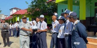 Jasa Raharja Kalteng Gandeng Satlantas dan Dinas Pendidikan Gelar Deklarasi “Seruyan Tertib Berlalu Lintas untuk Indonesia Emas” untuk Indonesia Emas