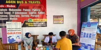 Naik Bus Lebih Tenang, Jasa Raharja Hadirkan Pemeriksaan Kesehatan Gratis untuk Penumpang jasa raharja bengkulu