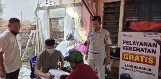 Jasa Raharja Kanwil DIY Gelar Pengobatan di Jomblangan, Bantul jasa raharja yogyakarta