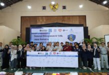 Jasa Raharja Kanwil D I Yogyakarta Launching Program Desa Berkeselamatan Lalu Lintas (DELILA) Sinduharjo Ngaglik Sleman jasa raharja yogyakarta