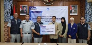 Penyaluran Bantuan TJSL Jasa Raharja Kanwil DIY Kepada Ranger Z DIY Kepada Ranger Z