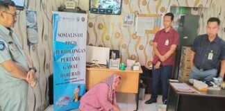Jasa Raharja Jakarta Timur Gelar Sosialisasi Pertolongan Pertama Gawat Darurat di Pool Taksi Puskopau Halim Perdana kusuma jasa raharja DKI