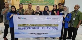 Jasa Raharja Pekalongan Kembali Melaksanakan Kegiatan Perangkat Desa Peduli Lalu Lintas Desa Peduli Lalu Lintas