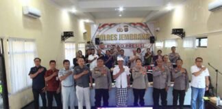 Jasa Raharja Bali Ikut Serta dalam Rapat Forum Konsultasi Publik yang Digelar oleh Polres Jembrana Digelar oleh Polres Jembrana