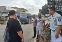 Jasa Raharja Cikarang Gelar Survey Kebenaran TKP di Tambun Bersama Unit Gakkum Satlantas Metro Bekasi jasa raharja jabar