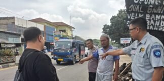 Jasa Raharja Cikarang Gelar Survey Kebenaran TKP di Tambun Bersama Unit Gakkum Satlantas Metro Bekasi jasa raharja jabar
