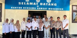 Kepala Bapenda Bengkulu Tinjau Samsat Mukomuko, Jasa Raharja Ikut Dampingi Jasa Raharja Ikut Dampingi