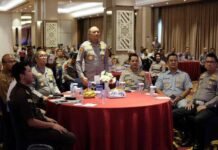 Jasa Raharja Kanwil Kalbar Perkuat Sinergi Keselamatan Lalu Lintas di Rakernis Ditlantas Polda Kalbar 2025 jasa raharja kalbar