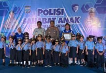 Kepala PT Jasa Raharja Sulawesi Utara Hadiri Mengapresiasi Kegiatan Polisi Sahabat Anak Kegiatan Polisi Sahabat Anak