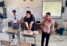 PPGD di SMK Negeri 1 Gantar, Jasa Raharja Bekali Pelajar Keterampilan Tanggap Darurat Keterampilan Tanggap Darurat