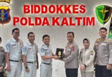 Perkuat Silaturahmi, Jasa Raharja & Biddokkes Polda Kaltim Kolaborasi untuk Keselamatan Kolaborasi untuk Keselamatan