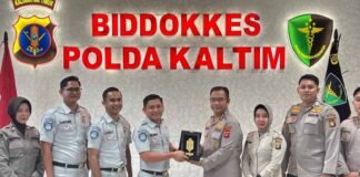 Perkuat Silaturahmi, Jasa Raharja & Biddokkes Polda Kaltim Kolaborasi untuk Keselamatan Kolaborasi untuk Keselamatan