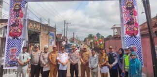 Tingkatkan Tertib Berlalu Lintas Di Segala Usia, Jasa Raharja Support Kampung Tertib Lalu Lintas di Kab. OKI Lalu Lintas di Kab. OKI