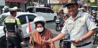Jasa Raharja Purwakarta dan Satlantas Polres Purwakarta Gelar Aksi Nasionalisme Sambut HUT RI ke-80 Nasionalisme Sambut HUT RI ke-80