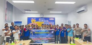 Bersama Seluruh Driver Indomaret Kota Batam, Jasa Raharja & Ditkamsel Polda Kepri Gelar Pelatihan PPGD dan Sosialisasi Keselamatan PPGD dan Sosialisasi Keselamatan