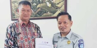 Jasa Raharja serta Dinas Perhubungan dan Lingkungan Hidup Mempawah Lakukan Penandatanganan Komitmen Bersama Penandatanganan Komitmen Bersama