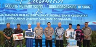 Jasa Raharja Kalsel Hadiri Peresmian SPPG dan Gedung Baru Polda Kalsel oleh Kapolri Polda Kalsel oleh Kapolri