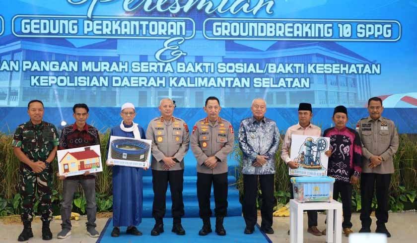 Polda Kalsel oleh Kapolri