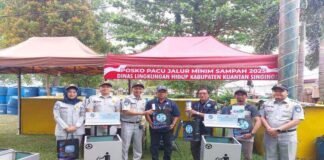 Event Pacu Jalur Di Riau, Jasa Raharja Partisipasi Sediakan Tong Sampah dan Pengobatan Gratis jasa raharja riau