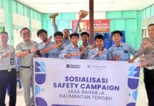 Jasa Raharja Kalteng Ajak Pelajar SMA Negeri 1 Kapuas Timur Tertib Berlalu Lintas SMA Negeri 1 Kapuas Timur
